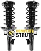 COMPLETESTRUTS – Front Quick Complete Strut Assemblies with Coil Springs Replacement for 2011-2019 Volvo S60 - Set of 2