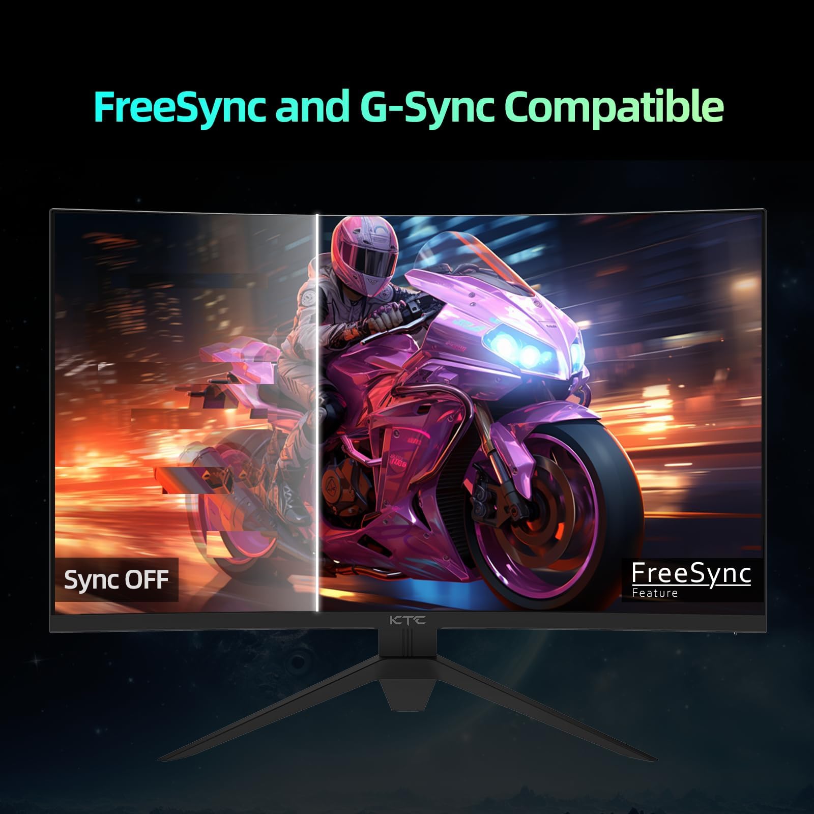 KTC 32インチ 湾曲 ゲーミングモニター FHD 1080p 165Hz Amazon.co.jp: KTC 32インチ 湾曲ゲーミングモニター 165Hz