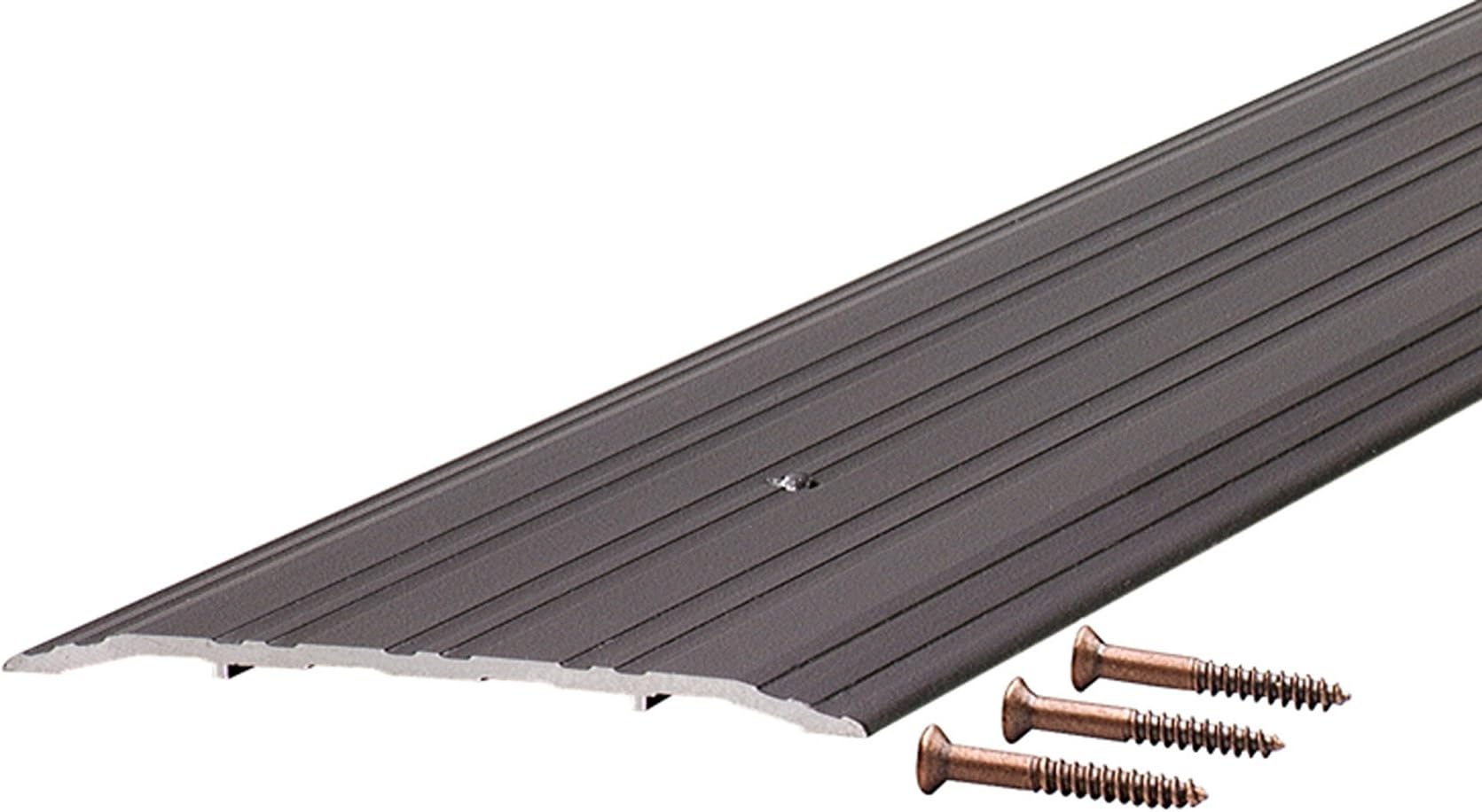 M-D Building Products 69811 1/4-Inch by 5-Inch - 72-Inch TH042 Fluted Saddle, Bronze by M-D Building Products