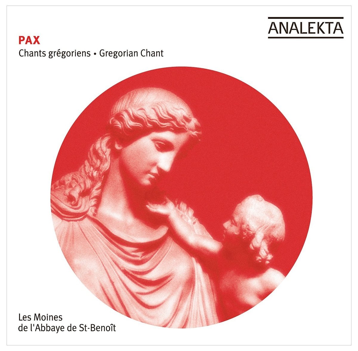 Pax: Gregorian chants on the theme of peace [Audio CD] Choeur Des Moines De L Abbaye and Monks of St. Benoit Abbey