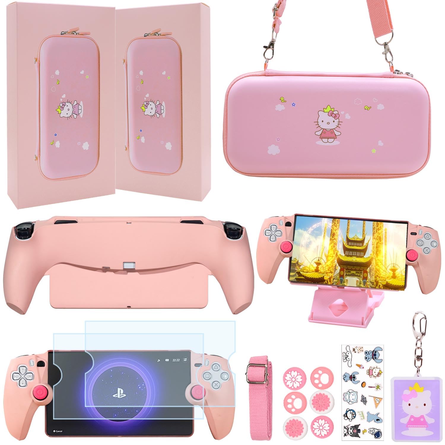 Amazon.com: GUTIAL Accessories kit for Ps Portal - Cute Girly Amazon.com: GUTIAL Accessories kit for Ps Portal - Cute Girly