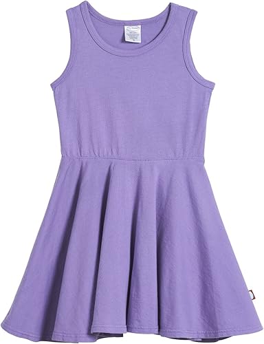 City Threads Big Girls' Cotton Party Twirly Tank Dress