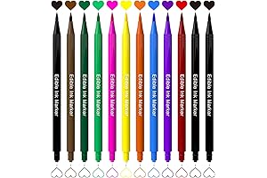 Jewem Edible Markers for Valentine's Cookie Decorating