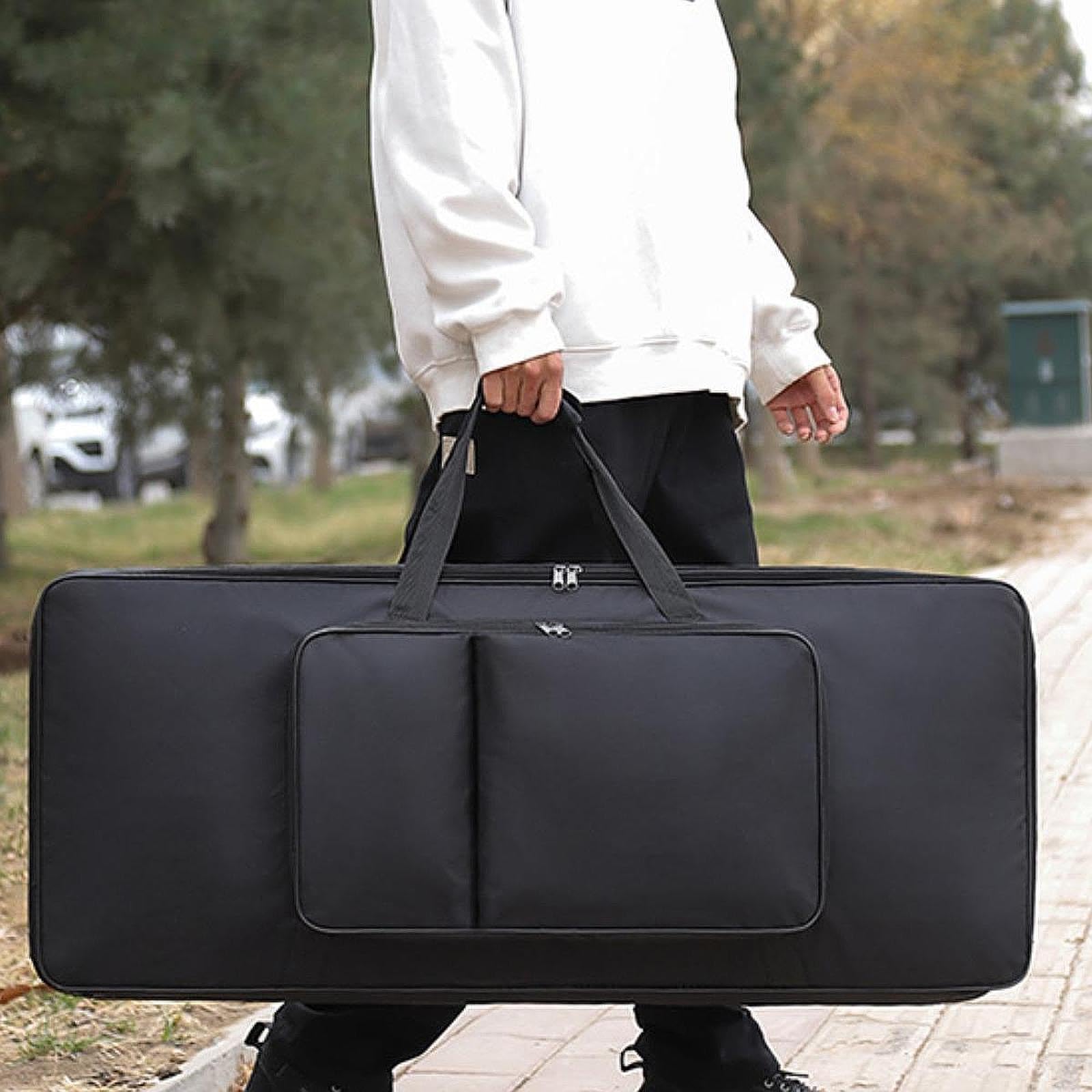 Funda protectora impermeable para piano de 61 teclas, solución de almacenamiento completa y práctica para teclados electrónicos, funda impermeable,