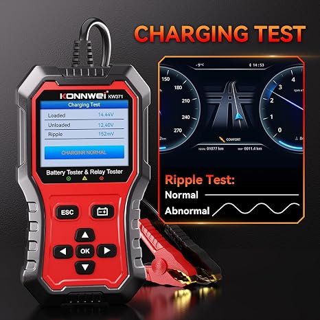 KONNWEI KW371 Battery Tester & Relay Tester