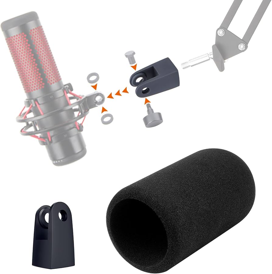 Amazon.com: SUNMON HyperX QuadCast Pop Filter for HyperX Quad