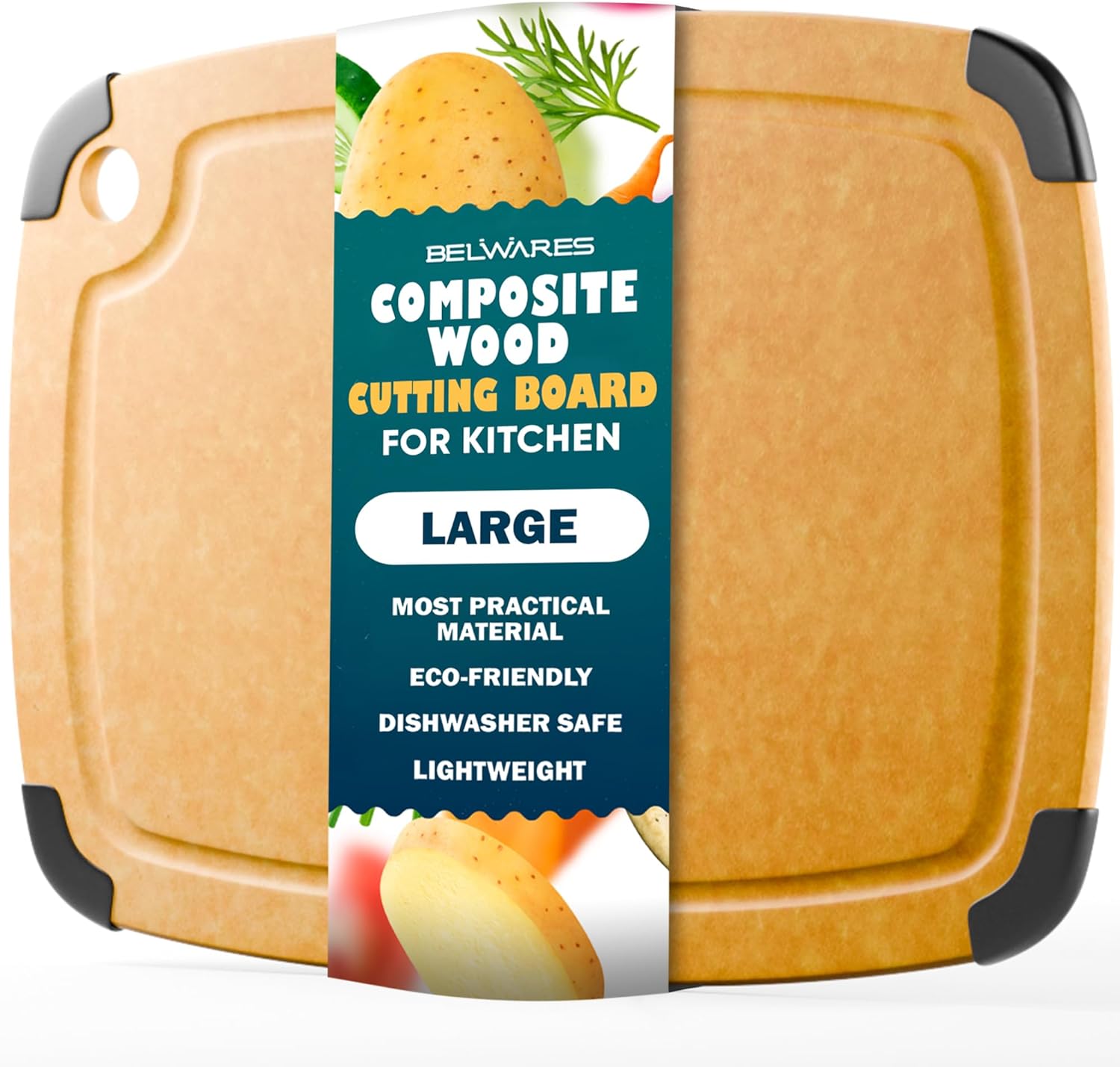 Wooden Cutting Board for Kitchen – Large Compohttps://homeandgardentrends.co.uk/ Wood Cutting Boards Dishwasher Safe 14.5 X 11.25 Inch – Thin, BPA Free & Eco-Friendly Chopping Board (Natural)