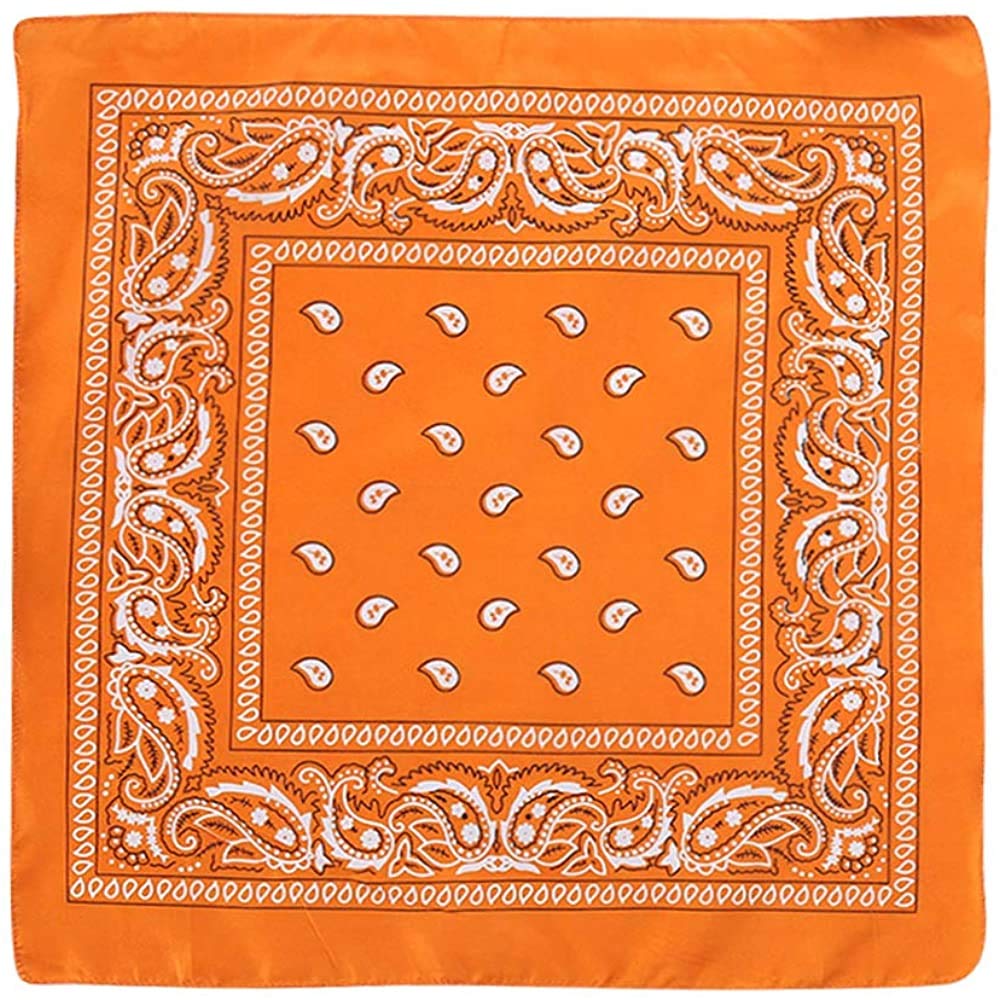 Paisley Bandanas (Orange)