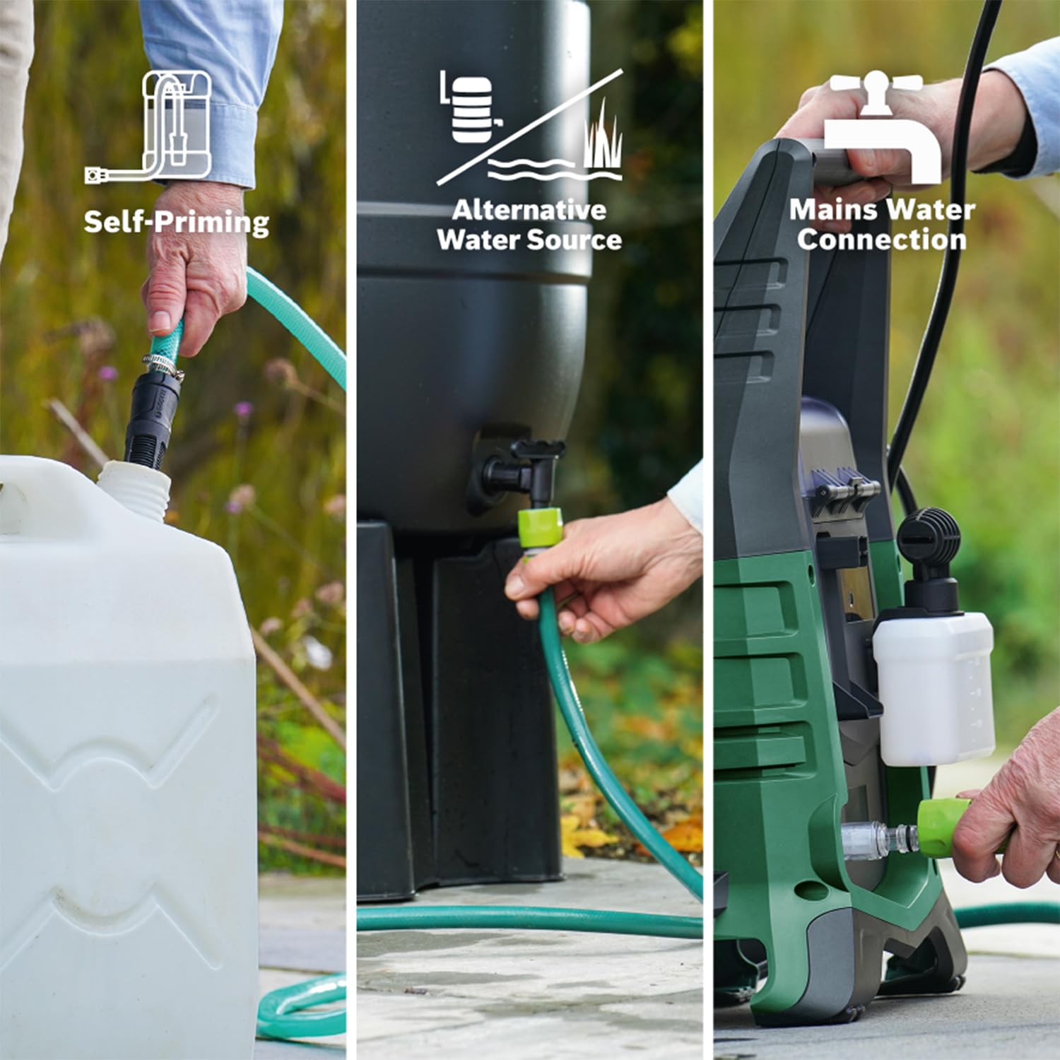 Bosch Hidrolimpiadora a batería UniversalAquatak 36V-100 | sistema 36 V; hasta 45 minutos de funcionamiento; con batería de 4,0 Ah y cargador