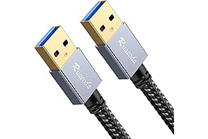 Ruaeoda Type A to A Compatable Computer Cable