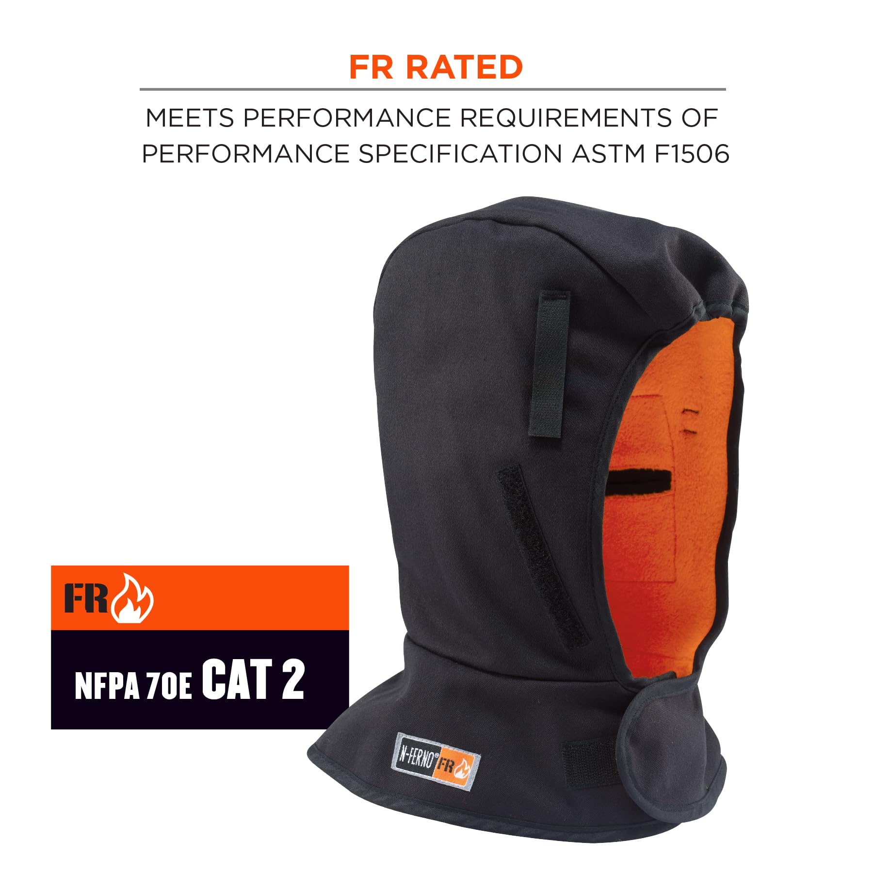 N-Ferno 16882 FR - Capucha para invierno, 2 capas