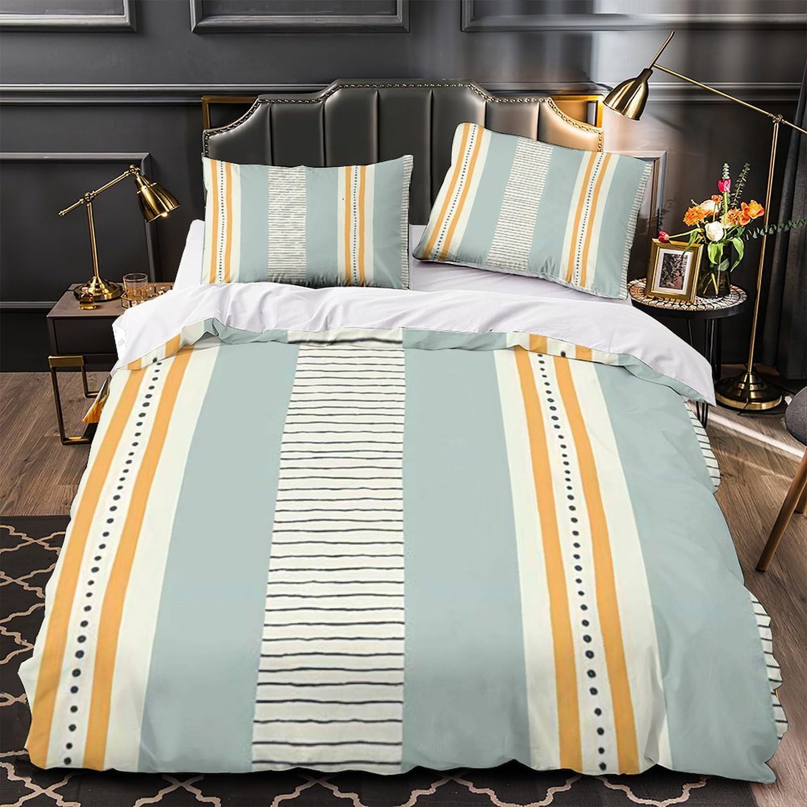 Housse de couette anti-tache lavable machine pour simplifier le quotidien des adultes