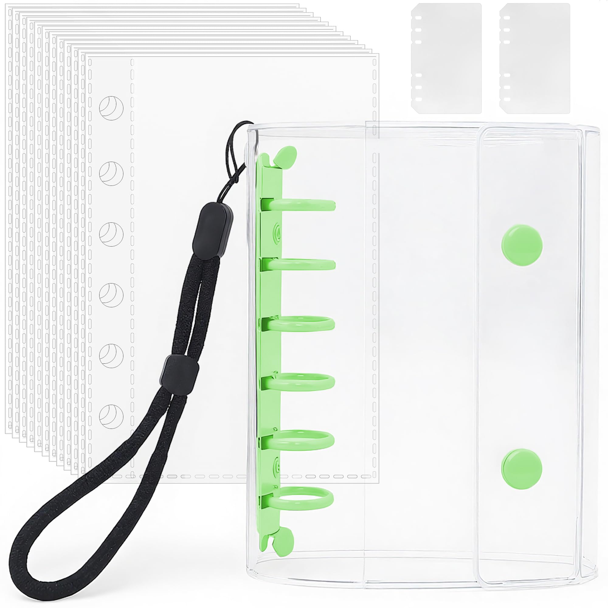 Amazon.co.jp: シール帳 透明 A7サイズ はがせる 女の子 シール