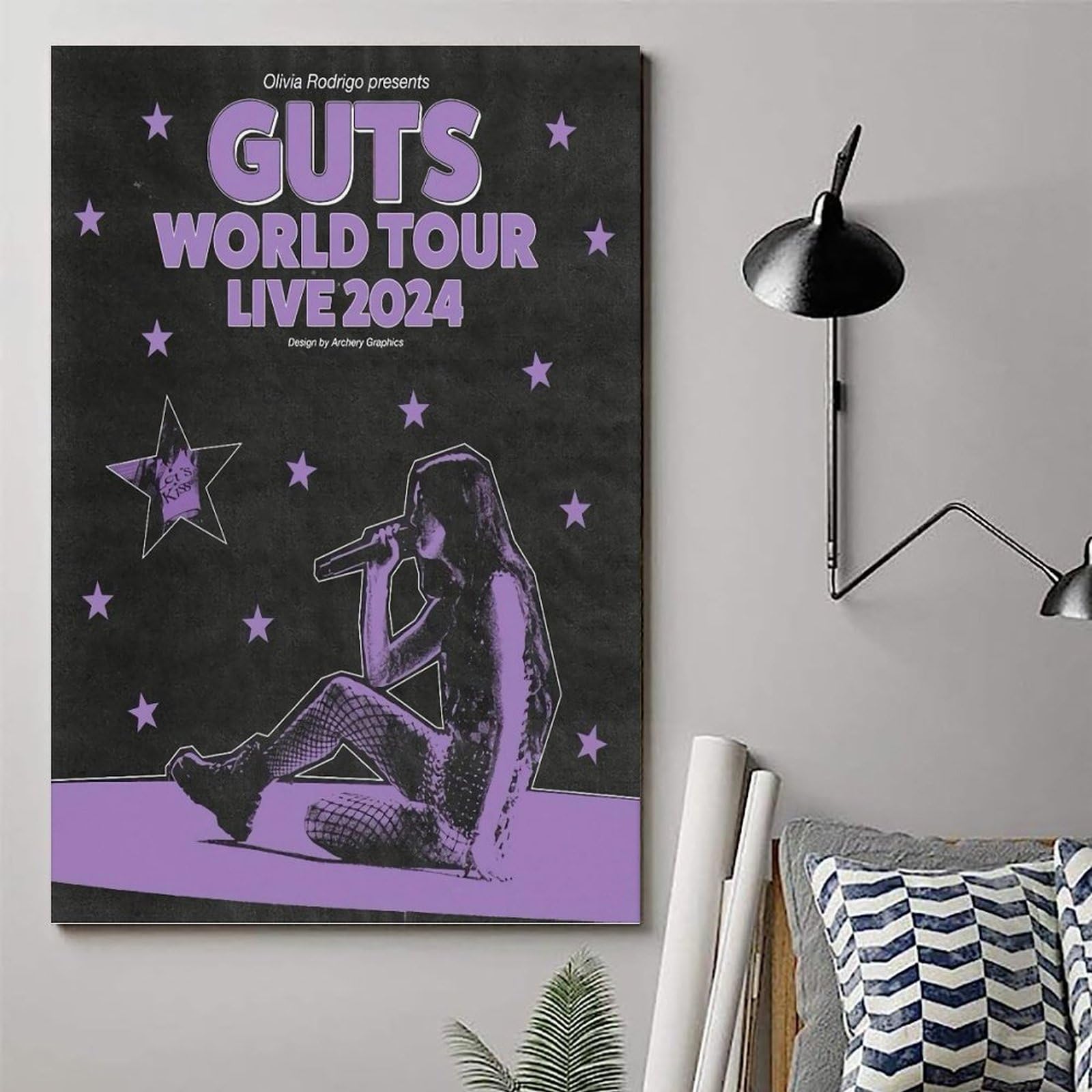 ZMOZXYB Katseye Leinwandposter, Motiv: Große Säng Produktbild-Vorschau 6