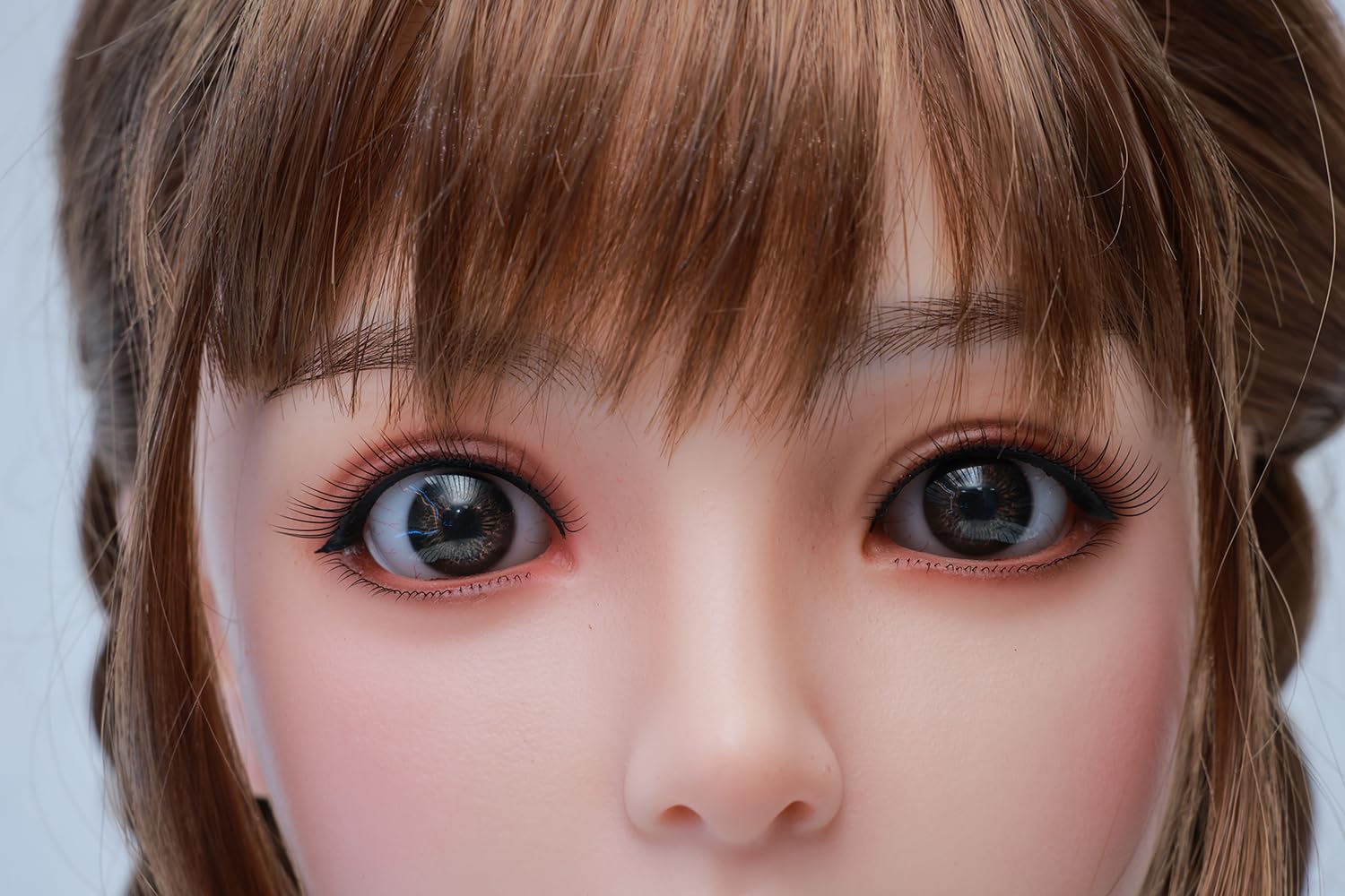 Amazon.co.jp: ドールの頭のみ ヘッド単体 シリコン製ドールHead