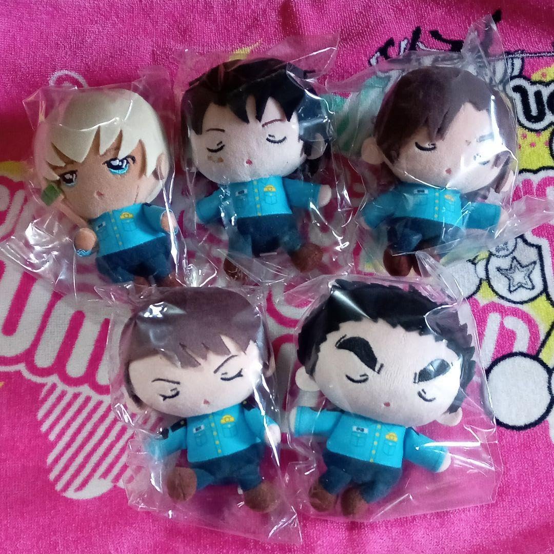 名探偵コナン 警察学校組 おすわりぬいぐるみ 降谷 松田 萩原 諸伏 伊達