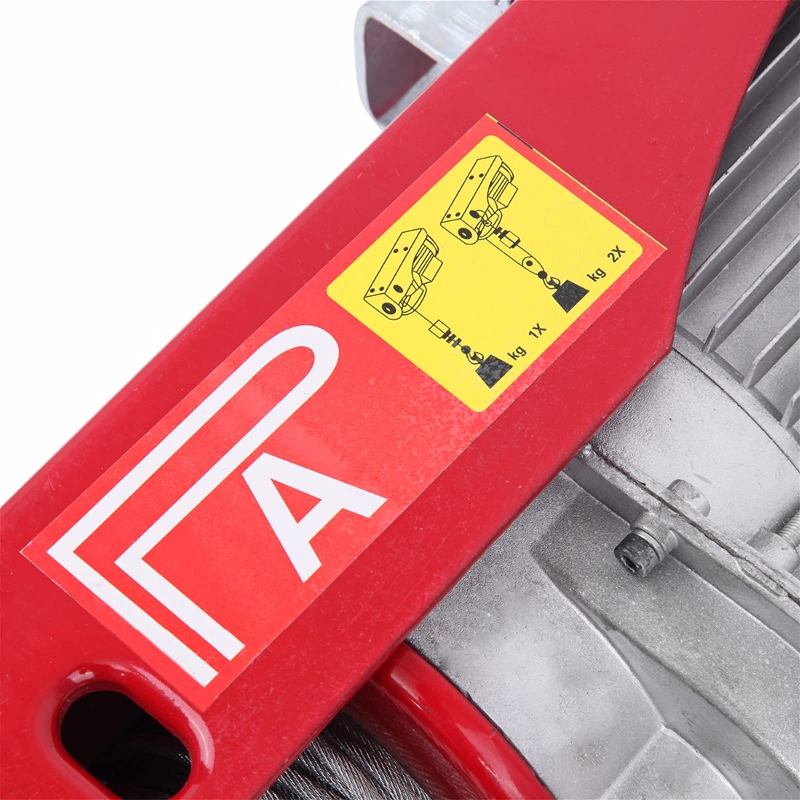 Wyciągarka elektryczna, 250 kg Wciągarka elektryczna dźwigowa dźwigowa napowietrzna Garage Winch Zdalnego sterowania Auto Podnośnik