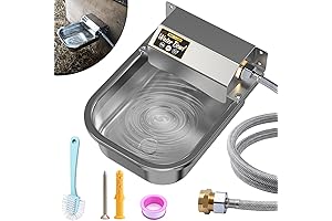 Automatic Chicken Water Dispenser, Reliable 3-Liter Livestock Water System