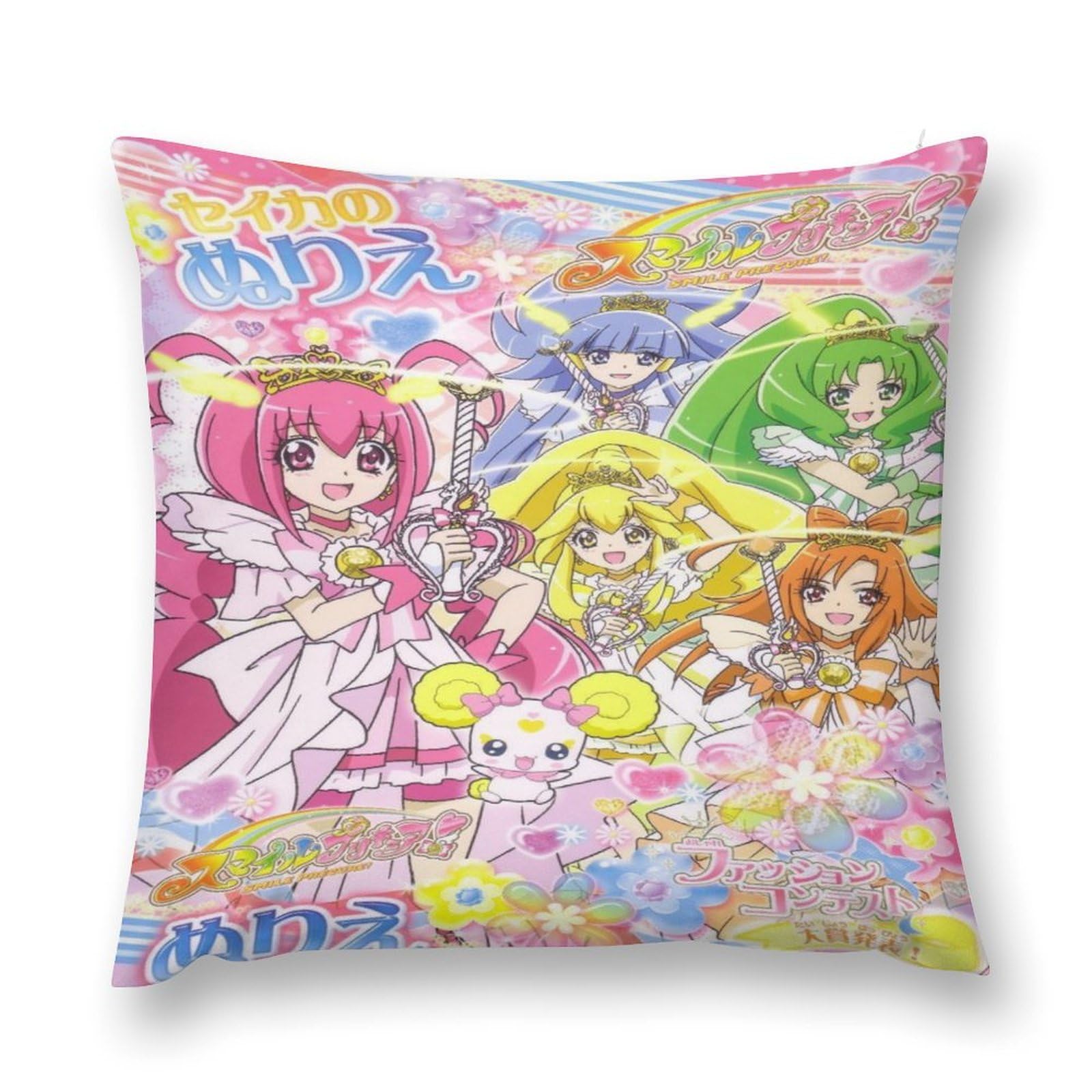 Amazon｜ハートキャッチプリキュア!ファッション両面印刷枕カバー