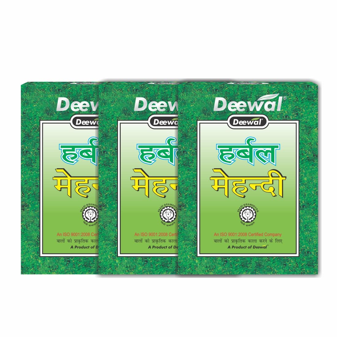 Deewal Herbal Mehndi | Natural Henna Powder for Black Hair Color and Hair Growth | For Men and Women | 100% Natural & Organic | Chemical-Free Hair Dye
