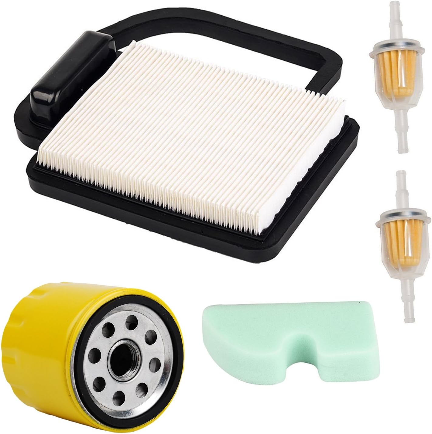 OxoxO Filtro de aire con filtro de aceite y filtro de combustible para Cub Cadet KH-2088302-S1 LTX1040 Kohler 2008302 SV470S SV470 SV490 Toro 98018 LX420