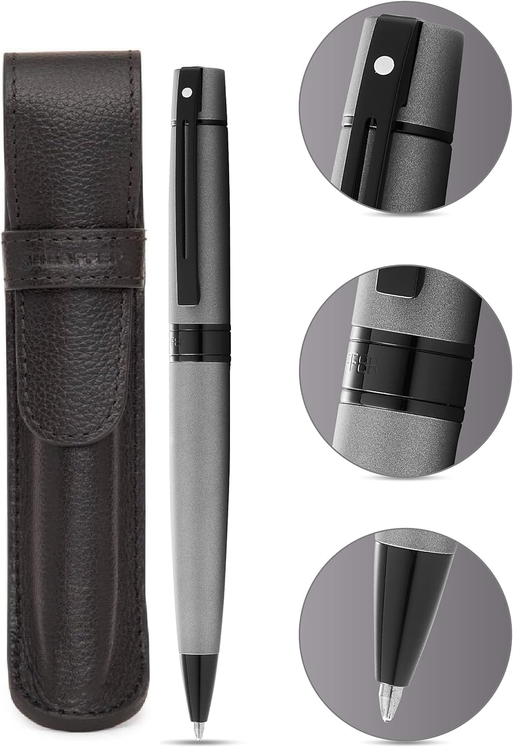 Amazon.com: Sheaffer 300 Matte Gray Lacquer Pen with Contrasting
