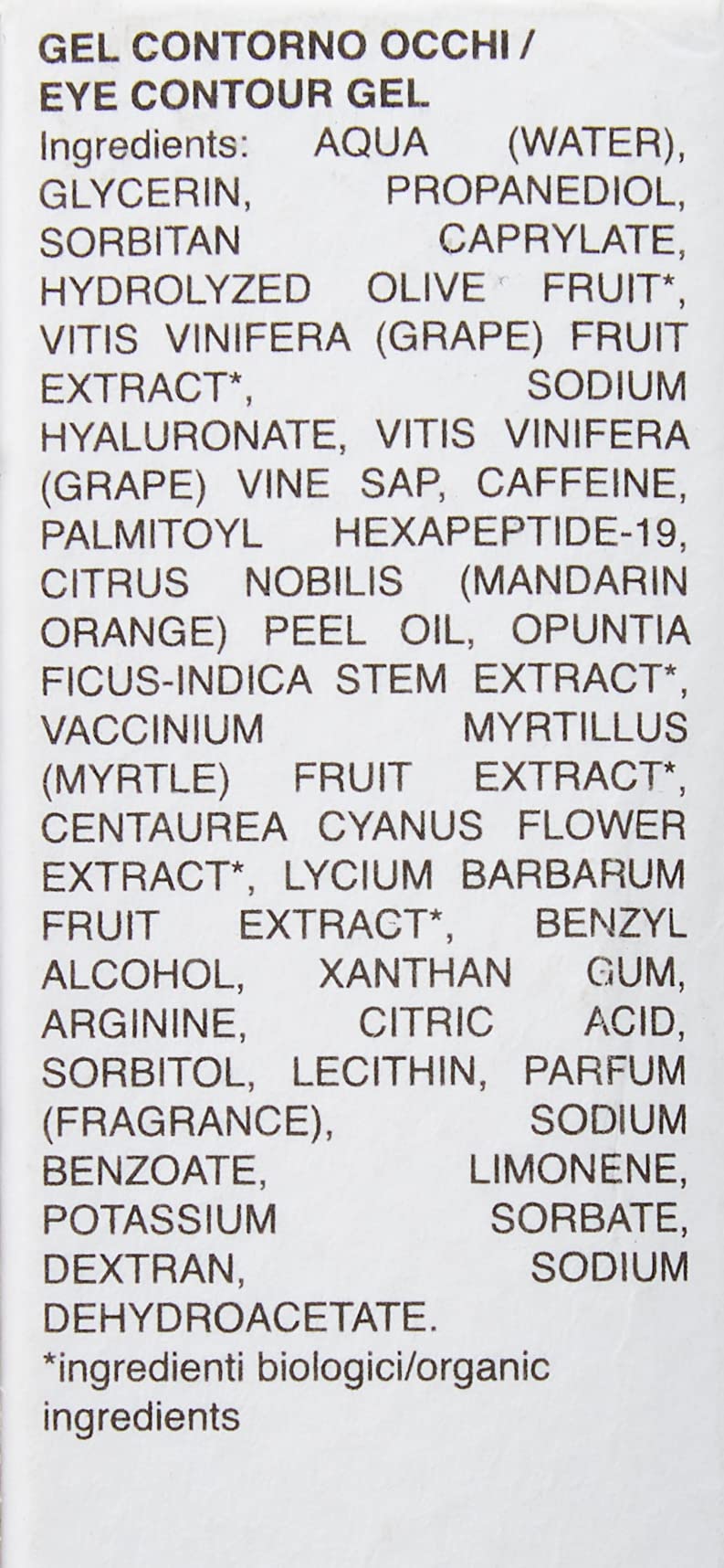 Purobio Gel Contorno Occhi Idratante Defaticante - 10 Ml