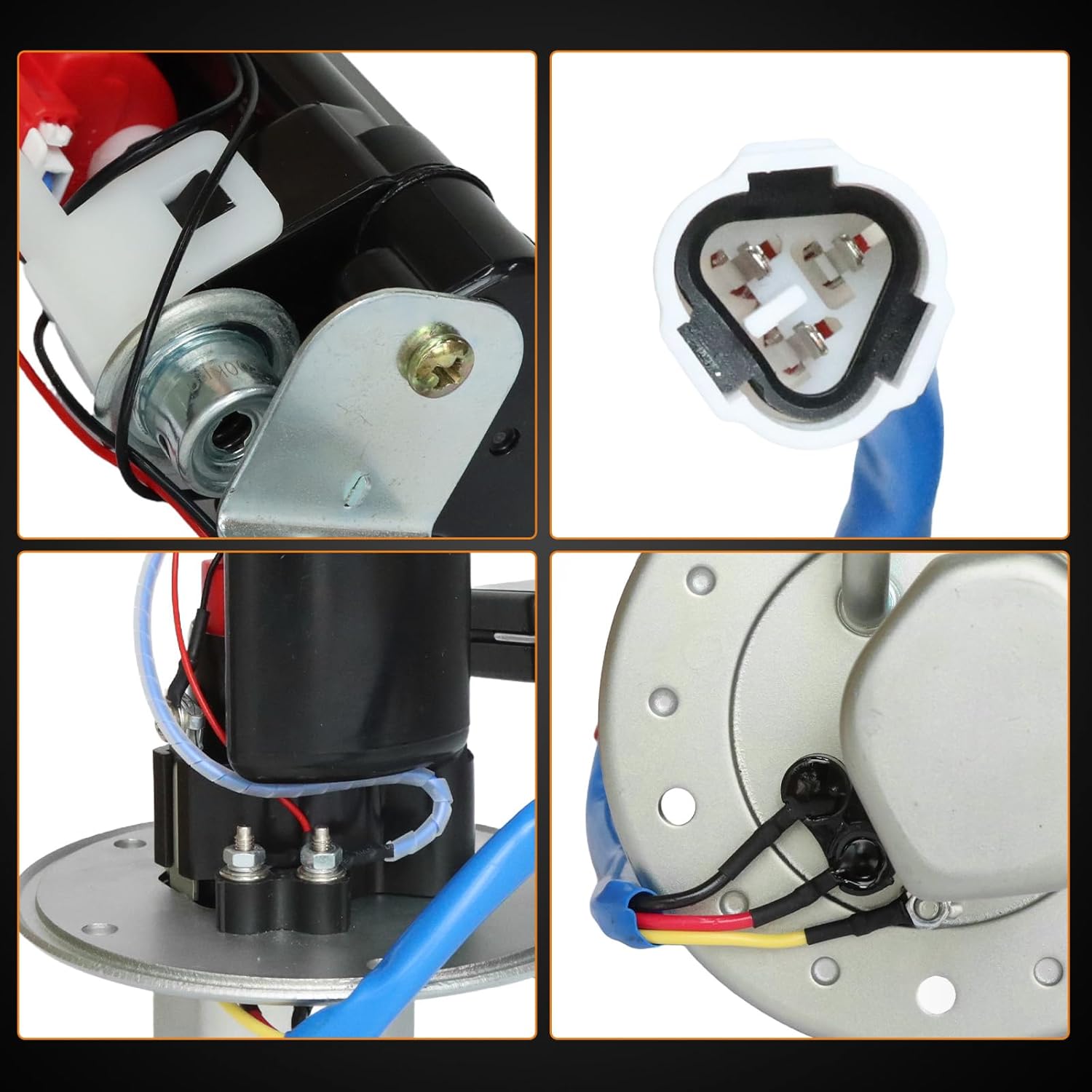 2008-2012 Fuel Pump Assembly Fit for Suzuki Hayabusa GSX1300R 2008 2009 2010 2011 2012, GSX1300RZ Limited Edition 2012, Replace 15100-15H00 1510015H00