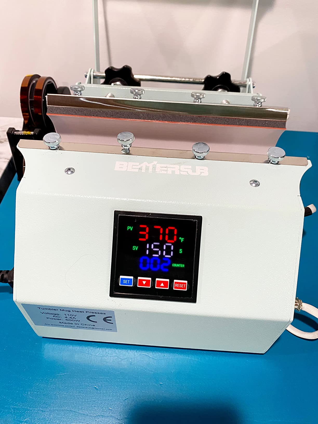 50/mo Finance BetterSub Tumbler Mug Heat Press Machine 30 OZ 20 OZ