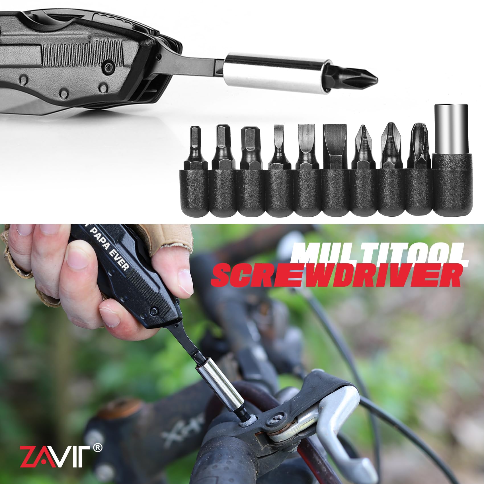 ZAVIT Gifts for Papa,BEST PAPA EVER Multitool Knife,Papa Birthday Gifts,Best Papa Gifts,Papa Gifts from Grandchildren,Gifts Ideas for Papa,Papa Fathers Day Gift,Gifts for Papa Who Wants Nothing