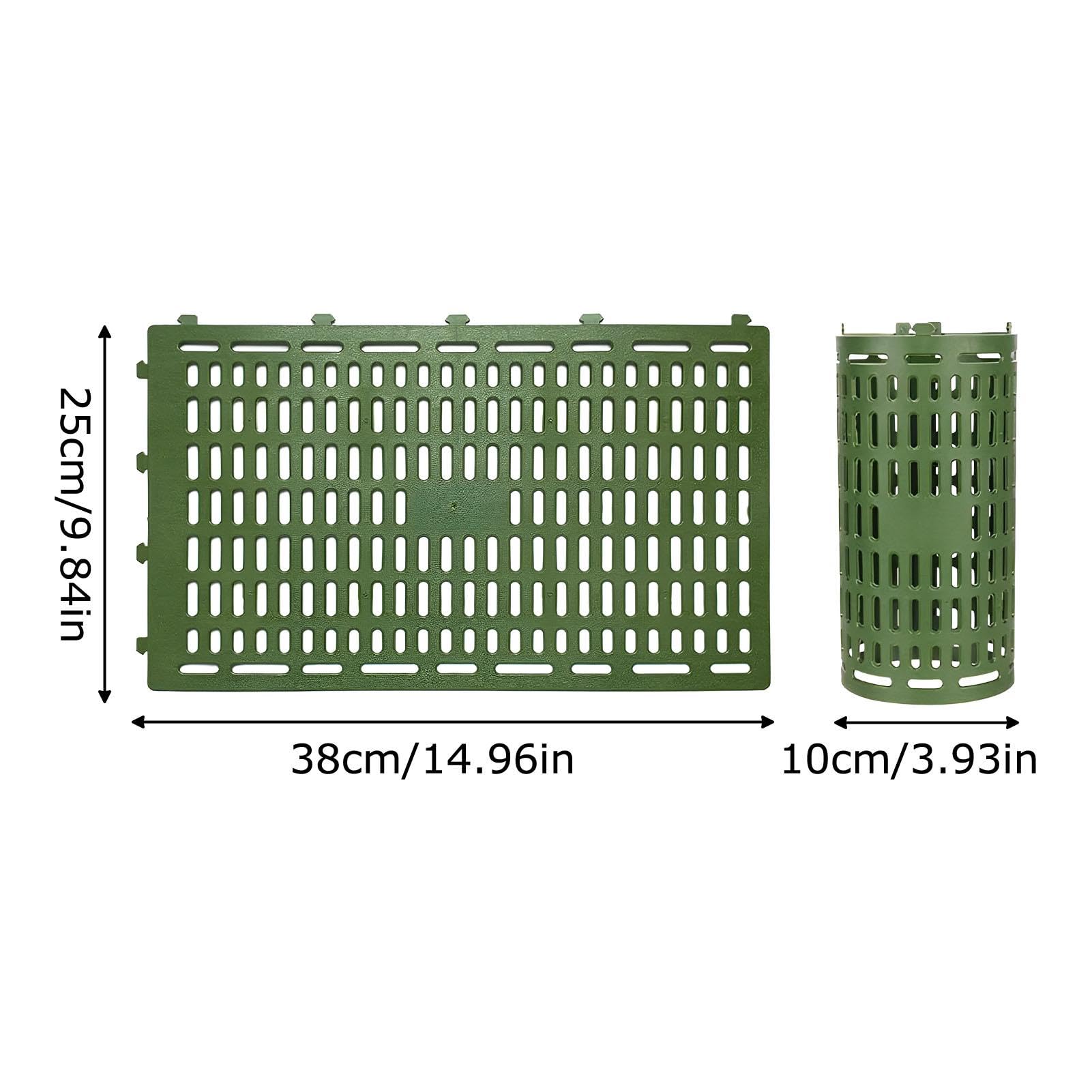 Lot De 8 Protections Pour Tronc D'arbre En Fer Avec 48 Attaches Et 20 Clous En Métal Pour Protéger Les écorces En Maille D'arbres