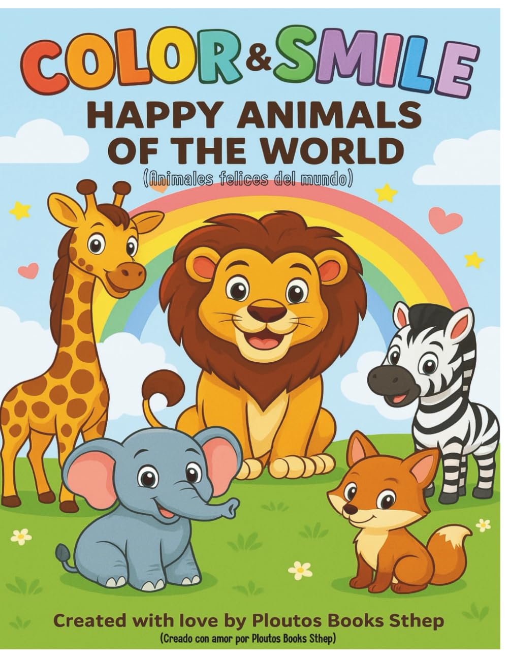 COLOR & SMILE HAPPY ANIMALS OF THE WORLD (Animales felices del mundo)
