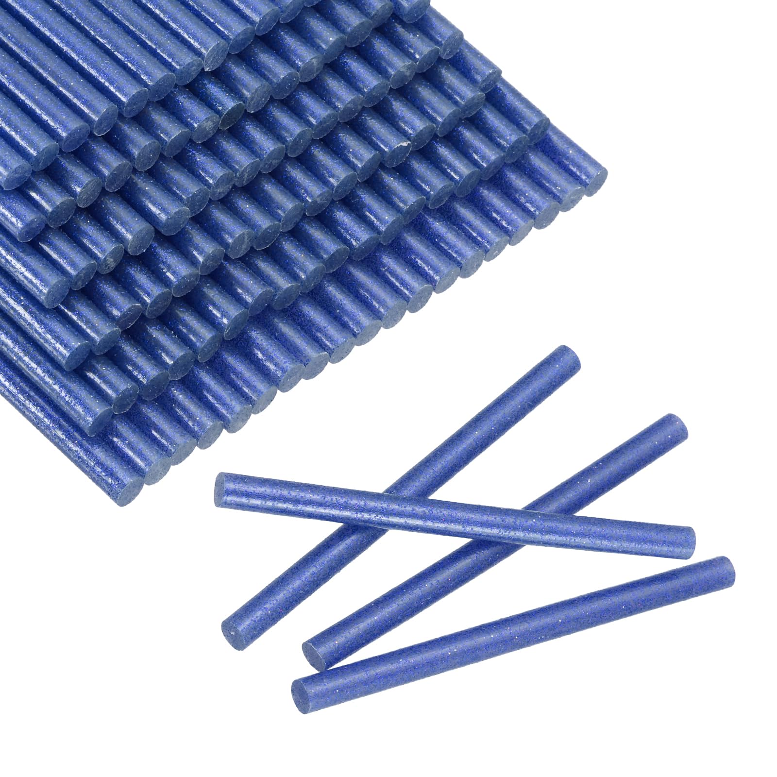 Barras de pegamento caliente azul HARFINGTON de 0.3 pulgadas para arreglar adornos sin manchas