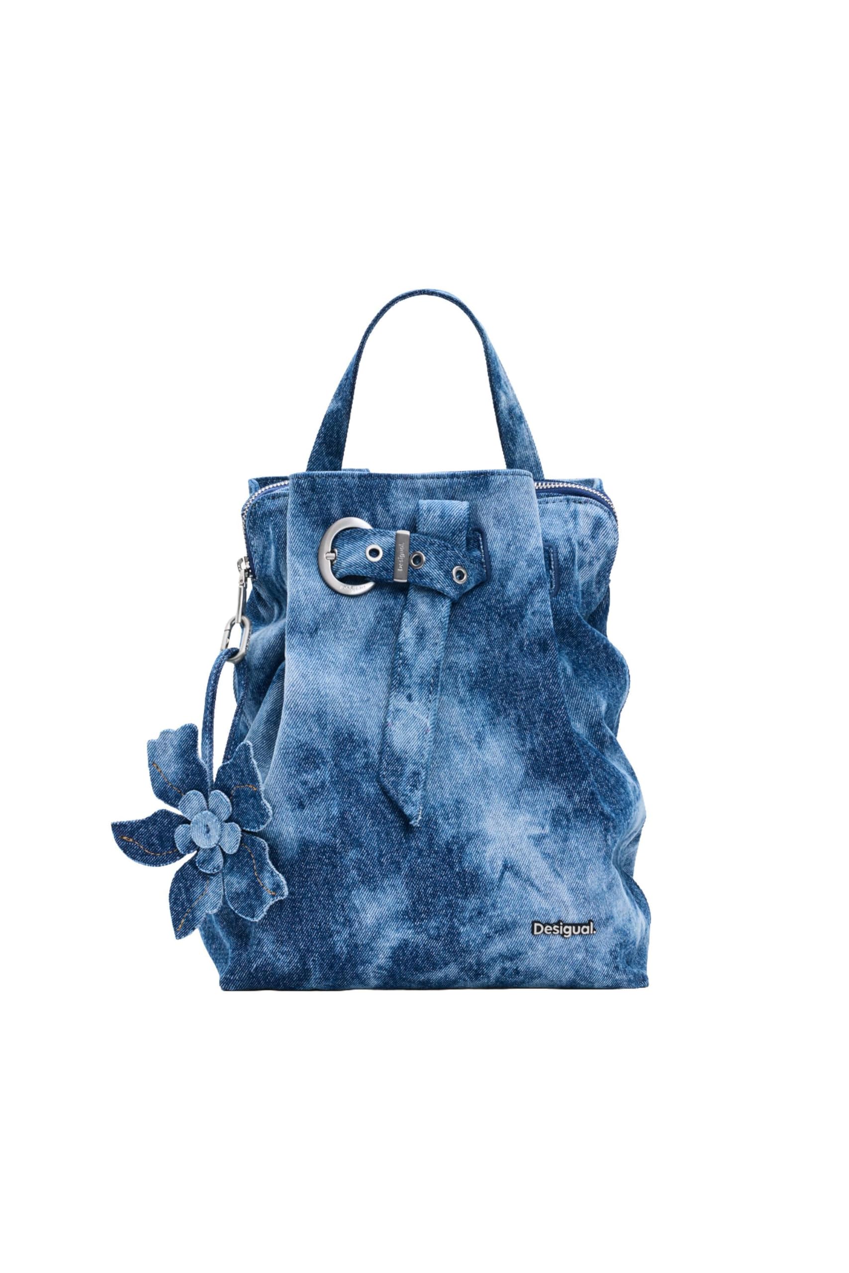 Desigual Zaino Donna Blu One Size