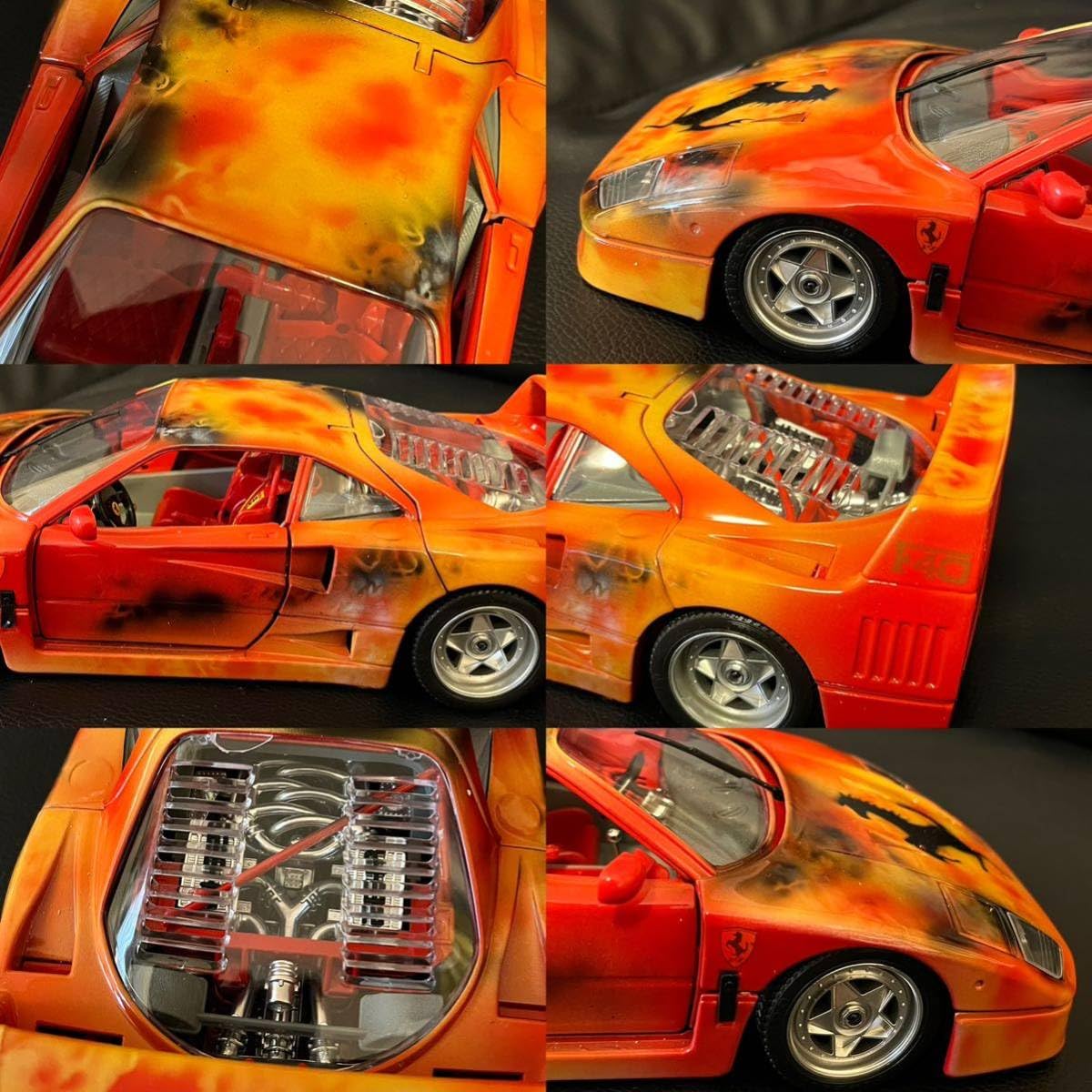 1/18 フェラーリF40カスタム希少車 1/18 フェラーリ F40 カスタム