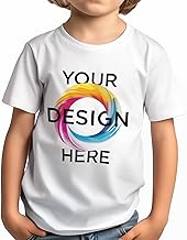 Panorama Shirt Unisex Personnalisé pour Garçons et Filles - Couleur Blanc - Tshirt Personnalisable avec Photo 100% Coton - Cadeau Femme et Homme - Tee Shirt Texte Photo Personnalisé