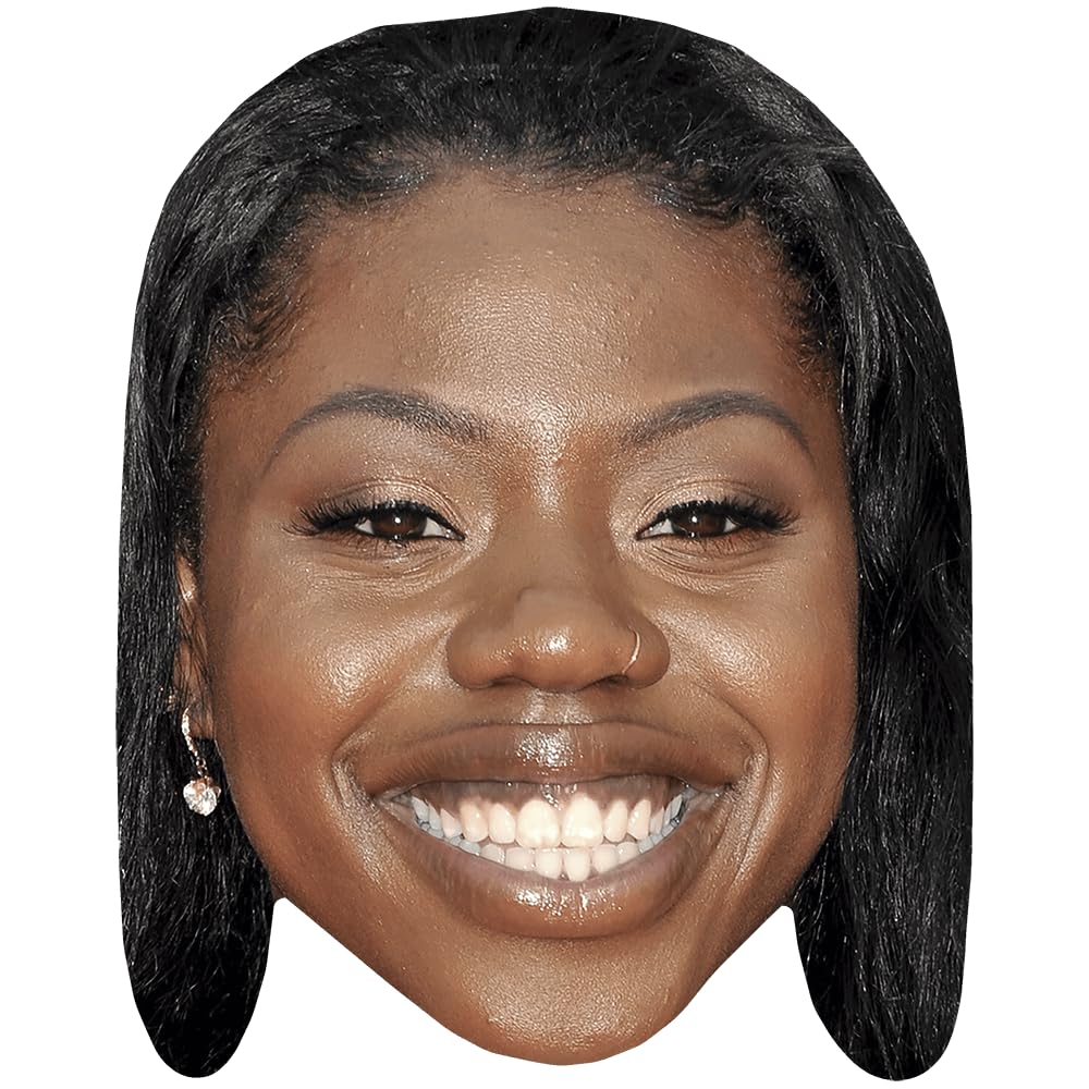 Arike Ogunbowale (Smile) Big Head. Larger than life mask.