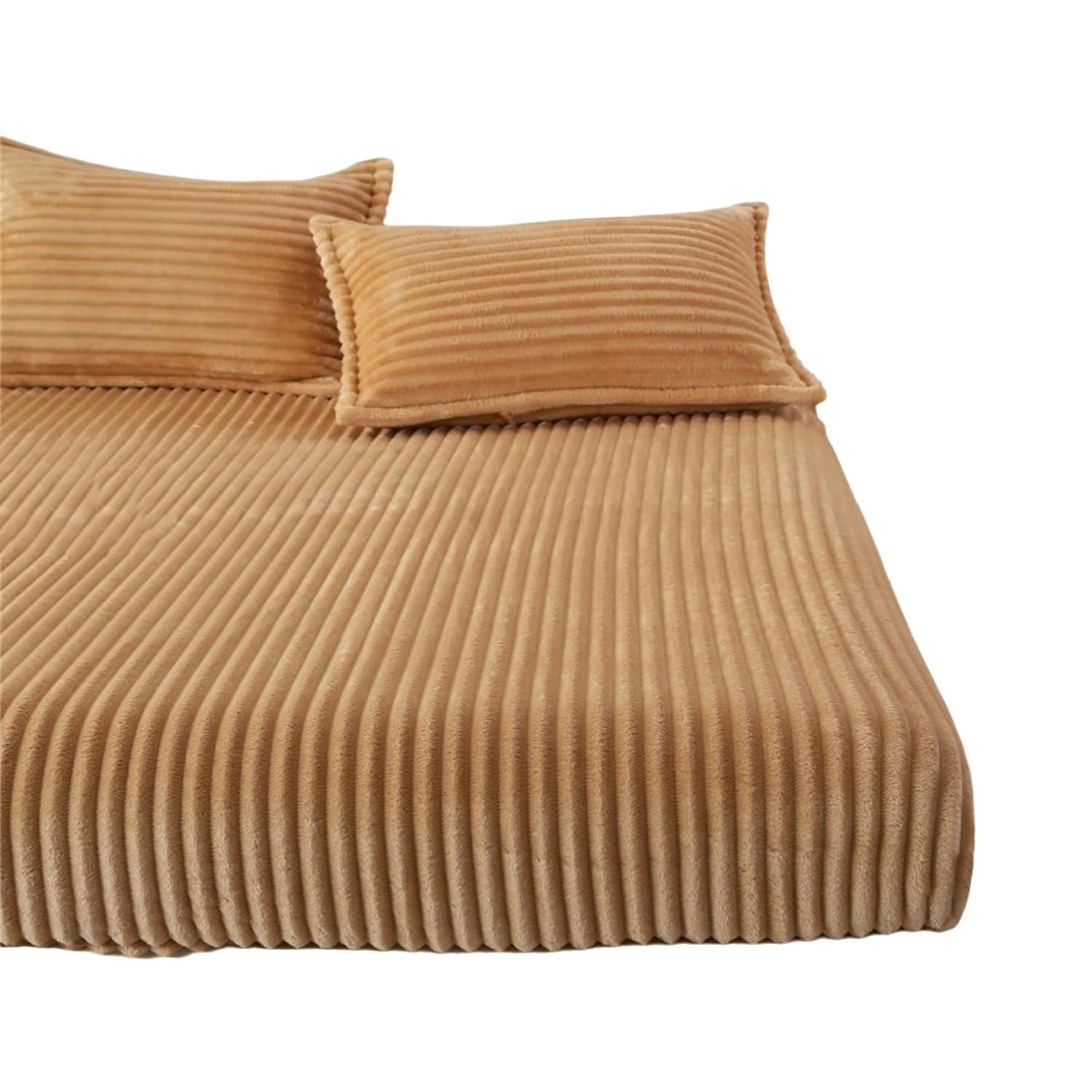 Protector de colchón de franela, suave, transpirable, impermeable, con bolsillo profundo para uso doméstico, profundidad de 11 pulgadas, ajuste seguro, ideal para colchones de tamaño individual