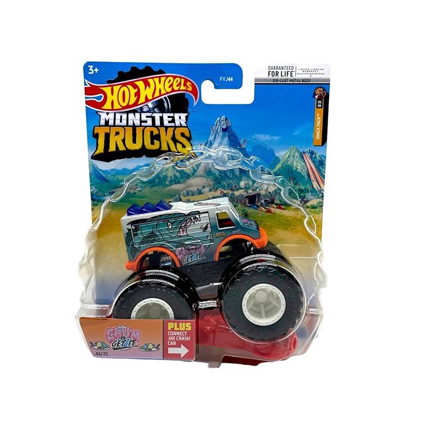 ミニカー Hotwheels MONSTER TRUCKS Amazon.com: Hot Wheels Toy Monster Trucks Creature 3-Pack
