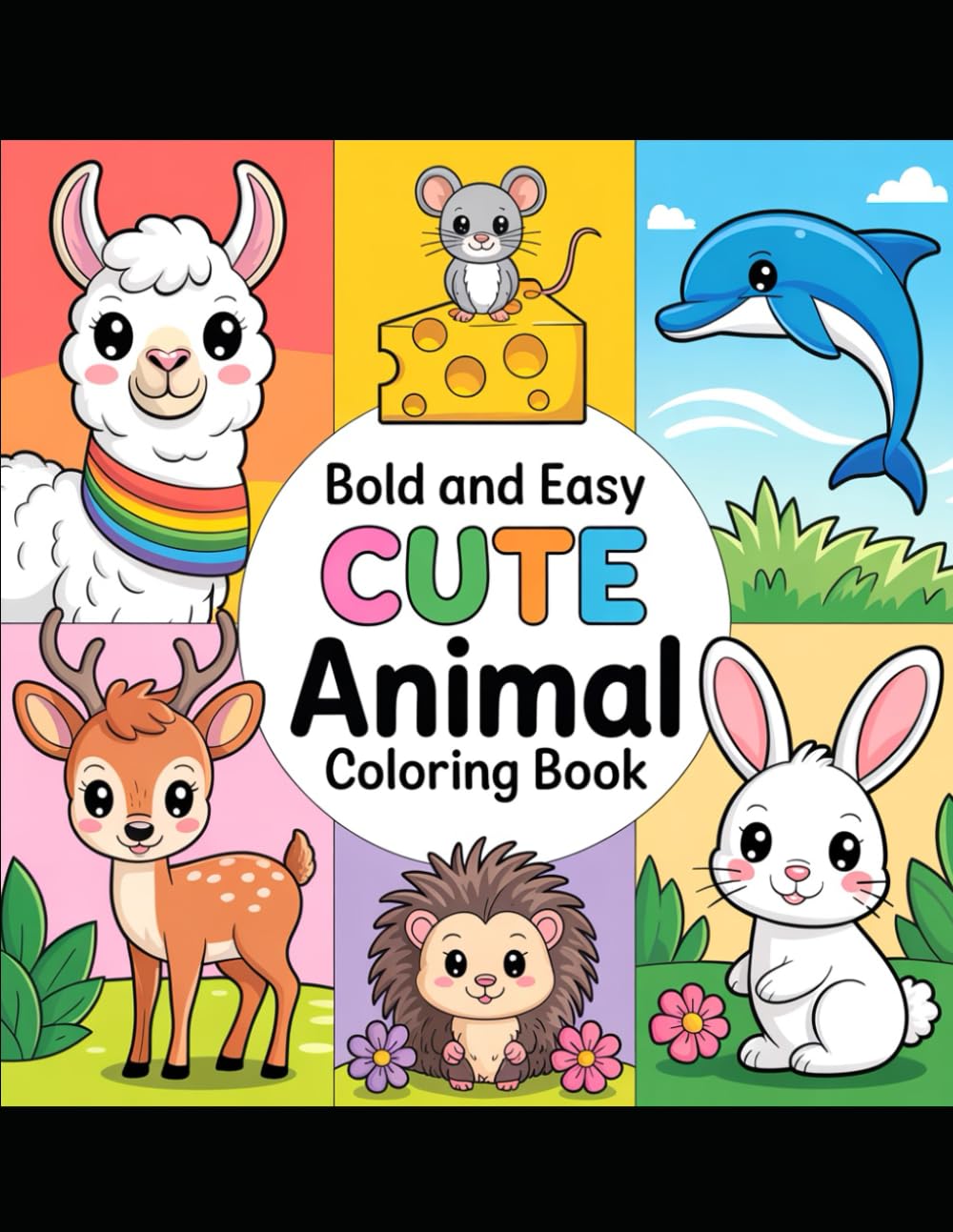 My First 74-Page Coloring Book Jumbo Easy Coloring for Kids: 74 Big & Simple Pages