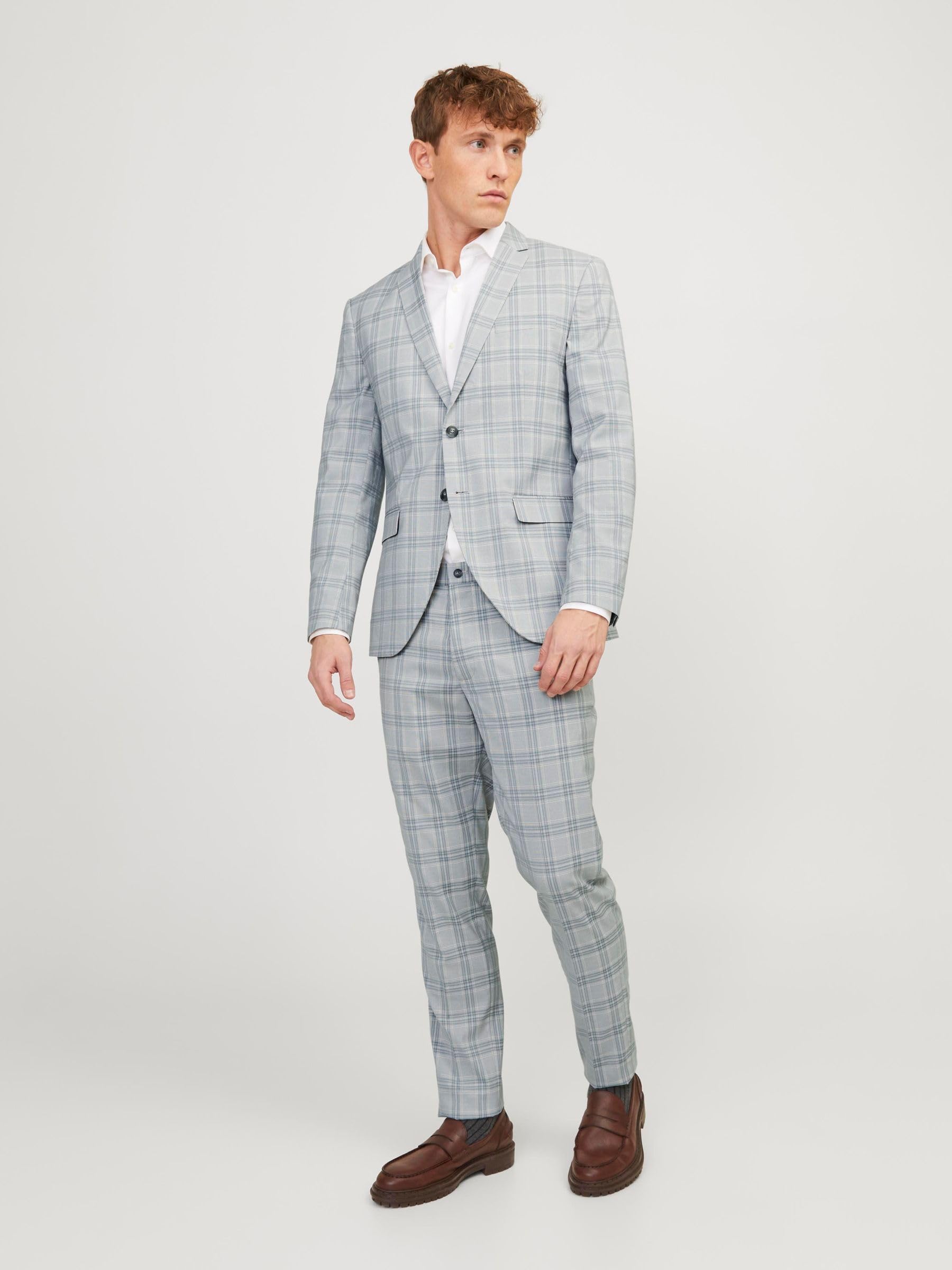 JACK & JONES Men's Jprfranco Check Blazer Sn Blazer