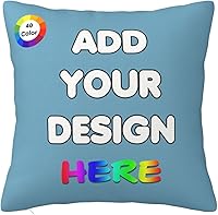 Vista 204 de Funda de almohada personalizada con nombre de texto fotográfico, funda de almohada impresa de dos lados para cumpleaños, Navidad, aniversario