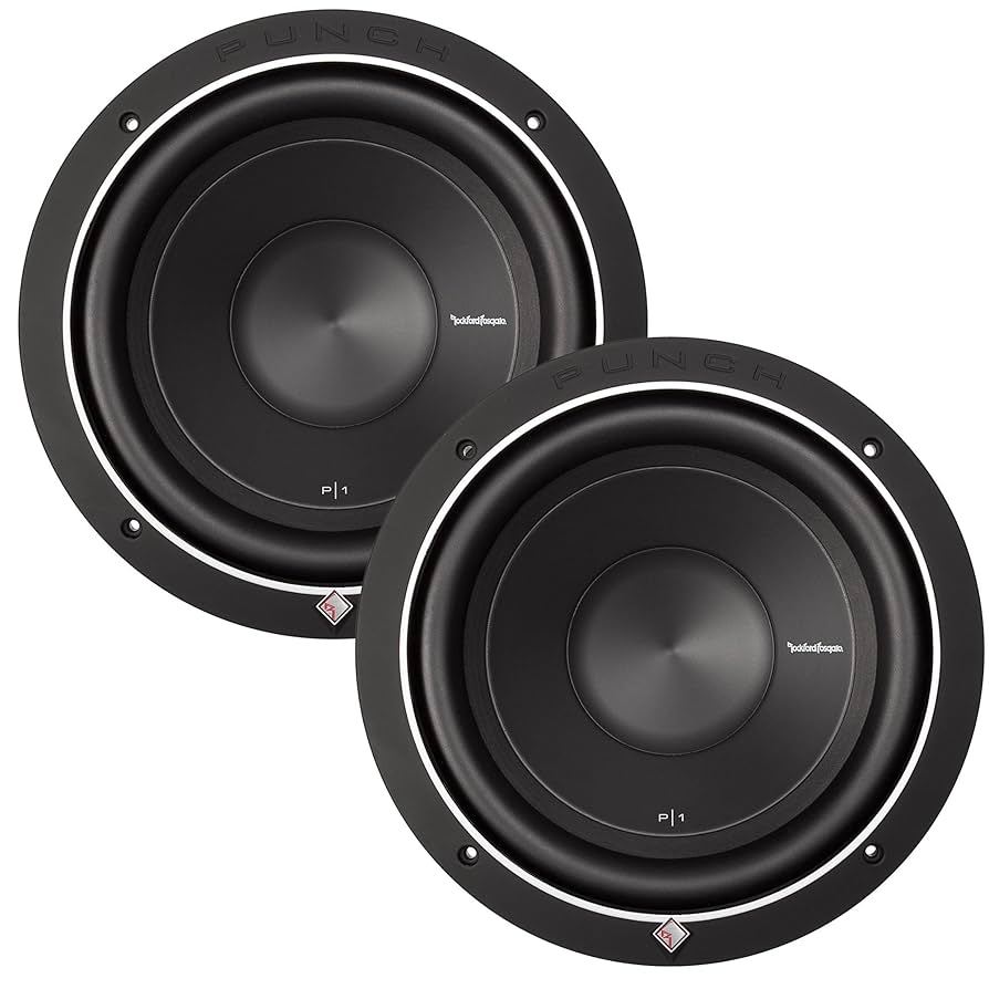 Amazon.co.jp: ROCKFORD FOSGATE P1S4-10 10インチ 1000ワット 4