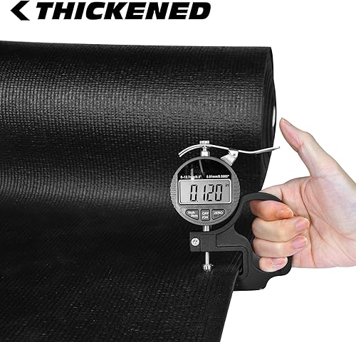 Miniatura 7 de Revestimiento de caja de herramientas de grado profesional de espuma de 16 pies x 16 pulgadas, forro negro para cajón, tapete antideslizante, caja