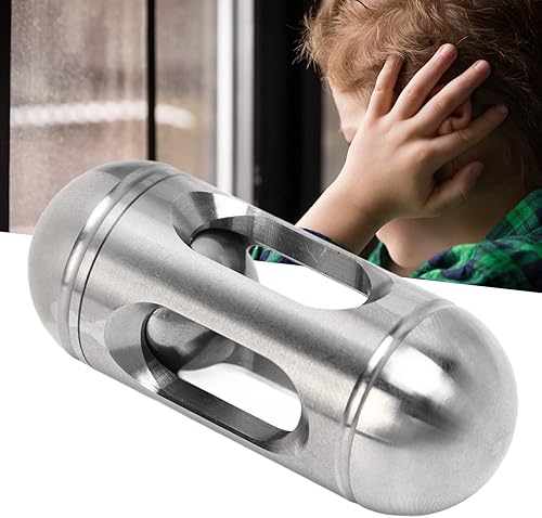 Miniatura 7 de Juguete portátil de acero inoxidable, giroscopio para aliviar el estrés, para niños y adultos