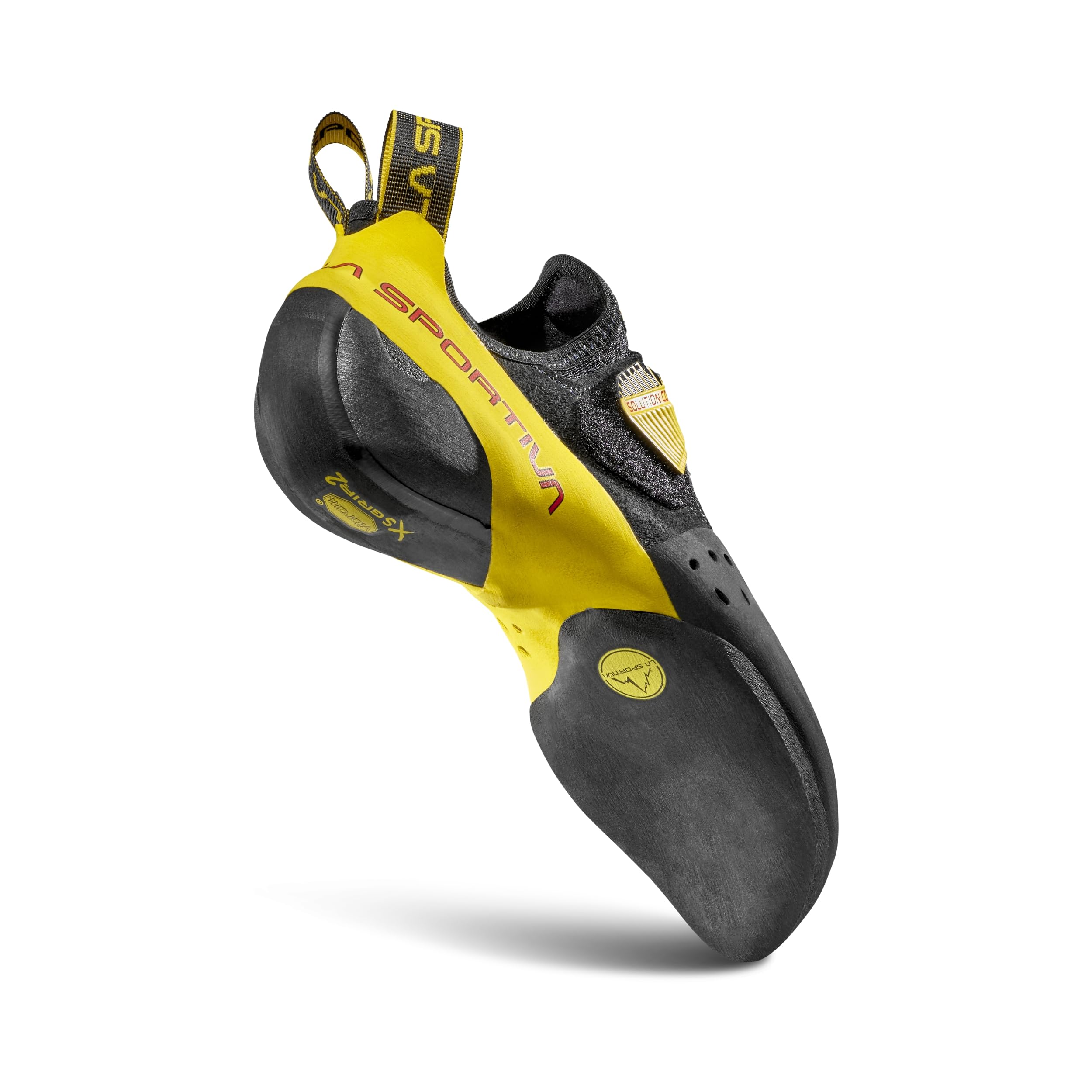 LA SPORTIVA Solution Comp - Herren Kletterschuh - Black/Yellow