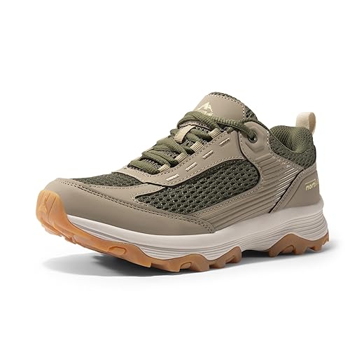 NORTIV 8 Women's Hiking Shoes Lightweight Breathable Mesh Walking Sneakers Outdoor Work Shoes