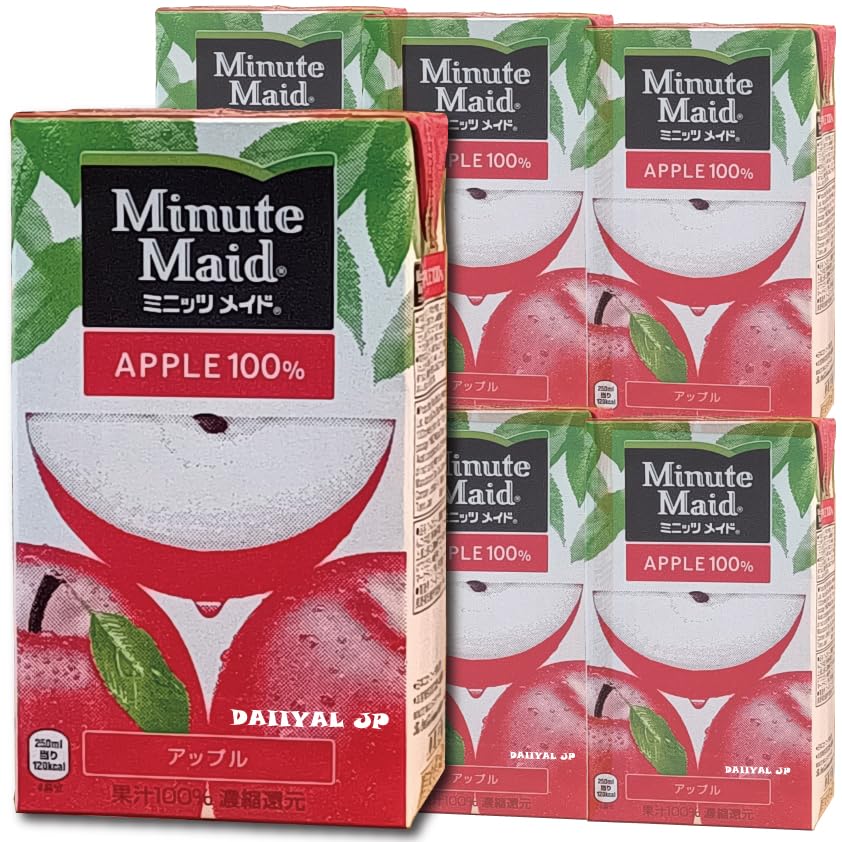 Amazon.co.jp: ミニッツメイド アップル 100% 1L ×6パック : 食品