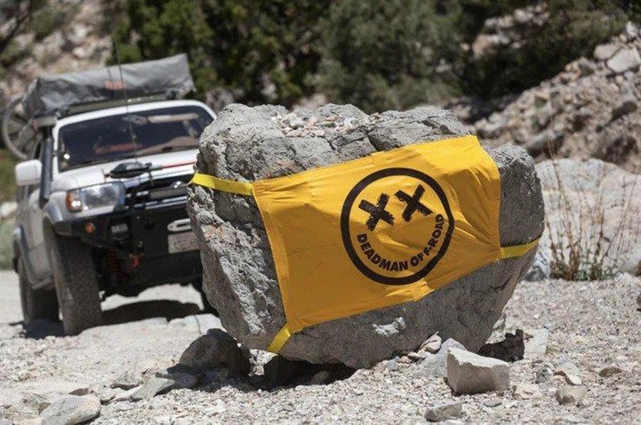 Deadman Off-Road V2 Recovery Ground Anchor 66,000 lb - Winch Anchor, Tree Saver, Rock Anchor & Tow Strap | Lightweight 8 lb | Made in USA | Off-Road Self-Recovery Gear