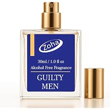 Zoha Guilty Men Cologne for Men | Impression of S.candal by JPG | Alcohol-free Long Lasting Clean Perfume | Travel Size 30ml Spray